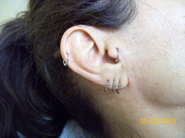 Custom Ear Piercing